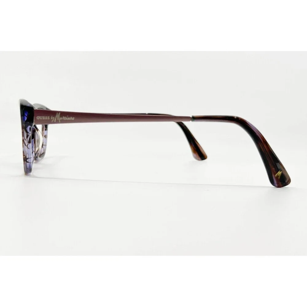 Guess by Marciano Eyeglasses Women Purple Tortoise Cat Eye GM 201 53-17-135
